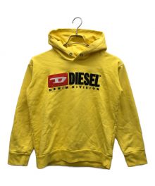 DIESEL（ディーゼル）の古着「刺繍ロゴパーカー」｜イエロー