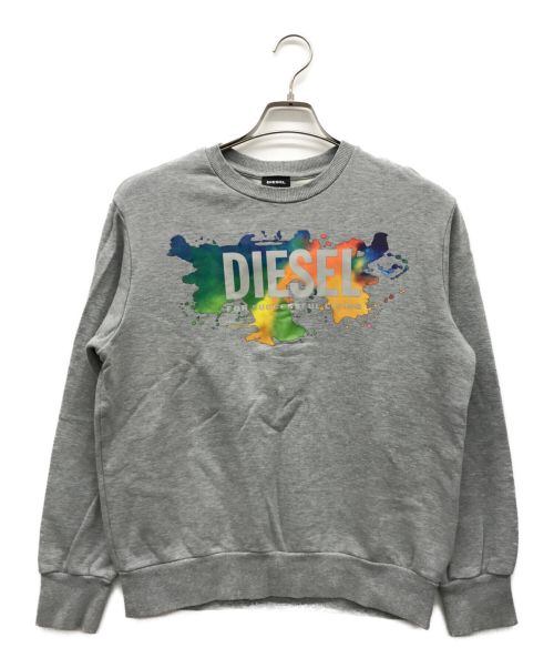 DIESEL（ディーゼル）DIESEL (ディーゼル) プリントスウェット グレー サイズ:なしの古着・服飾アイテム