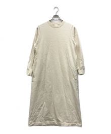 Snow peak（スノーピーク）の古着「Recycled Cotton Heavy L/S Dress」｜アイボリー