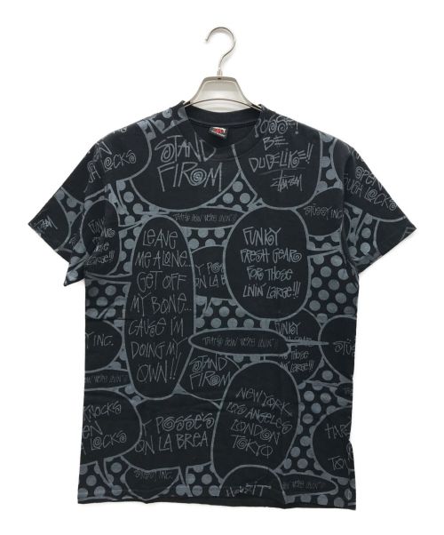 stussy（ステューシー）stussy (ステューシー) Tシャツ ブラック サイズ:Mの古着・服飾アイテム