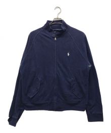 POLO RALPH LAUREN（ポロ・ラルフローレン）の古着「ジップアップジャケット」｜ネイビー