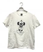 NUMBER (N)INE×DISNEYナンバーナイン×ディズニー）の古着「キャラクタープリントTシャツ」｜ホワイト