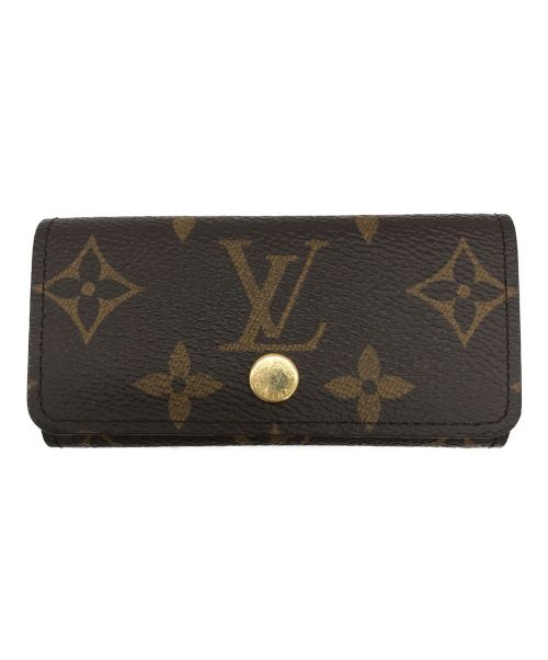 LOUIS VUITTON（ルイ ヴィトン）LOUIS VUITTON (ルイ ヴィトン) モノグラムキーケース ブラウンの古着・服飾アイテム