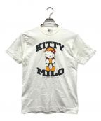 BABY MiLOベビーマイロ）の古着「プリントTシャツ」｜ホワイト