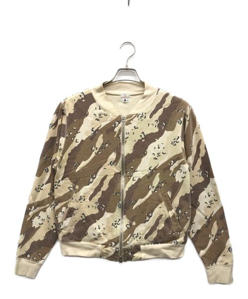 A BATHING APE（アベイシングエイプ）A BATHING APE (アベイシングエイプ) ジップジャケット ベージュ サイズ:XSの古着・服飾アイテム