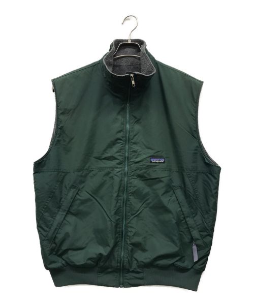 Patagonia（パタゴニア）Patagonia (パタゴニア) シェルドシンチラベスト グリーン サイズ:Lの古着・服飾アイテム