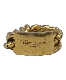 Saint Laurent Paris（サンローランパリ）の古着「チェーンリング」｜ゴールド