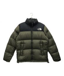 THE NORTH FACE（ザ ノース フェイス）の古着「ヌプシダウンジャケット」｜オリーブ