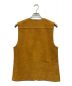 Y2LEATHER (ワイツーレザー) STEER SUEDE ZIP VEST イエロー サイズ:38：20000円