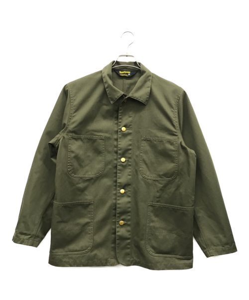 BLUCO WORK GARMENT（ブルコ ワーク ガーメント）BLUCO WORK GARMENT (ブルコ ワーク ガーメント) カバーオール グリーン サイズ:Mの古着・服飾アイテム