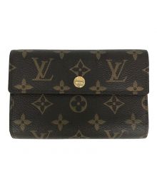 LOUIS VUITTON（ルイ ヴィトン）の古着「折りたたみ財布」｜ブラウン