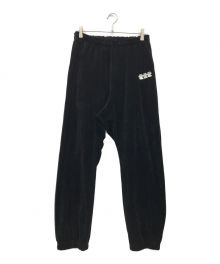 TTT MSW（ティー）の古着「VELOURS EASY PANTS」｜ブラック