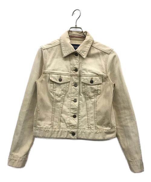 BURBERRY LONDON（バーバリーロンドン）BURBERRY LONDON (バーバリー ロンドン) デニムジャケット ベージュ サイズ:40の古着・服飾アイテム