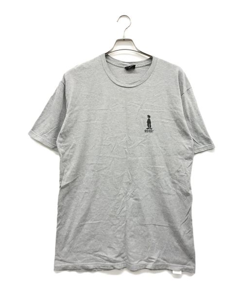 stussy（ステューシー）stussy (ステューシー) プリントTシャツ グレー サイズ:Lの古着・服飾アイテム