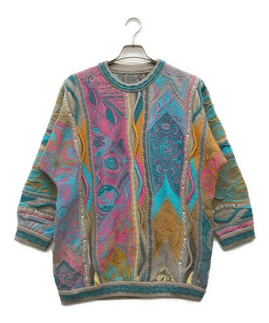 中古・古着通販】Coogi (クージー) 3Dニット グレー サイズ:S 