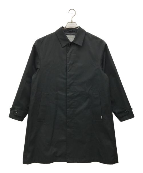 Yohji Yamamoto pour homme（ヨウジヤマモト プールオム）Yohji Yamamoto pour homme (ヨウジヤマモト プールオム) NEIGHBORHOOD (ネイバーフッド) バックロゴバルカラーコート ブラック サイズ:SMALL REGULARの古着・服飾アイテム