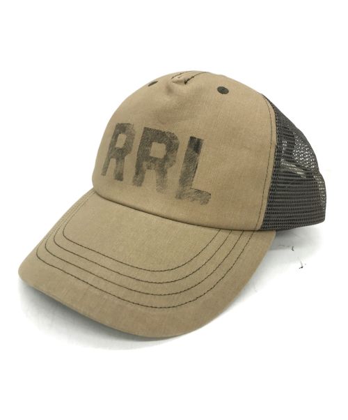 RRL（ダブルアールエル）RRL (ダブルアールエル) サティーントラッカーキャップ カーキ 未使用品の古着・服飾アイテム