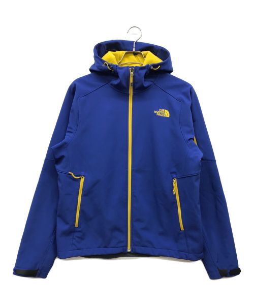 THE NORTH FACE（ザ ノース フェイス）THE NORTH FACE (ザ ノース フェイス) ソフトシェルジャケット ブルー サイズ:Mの古着・服飾アイテム