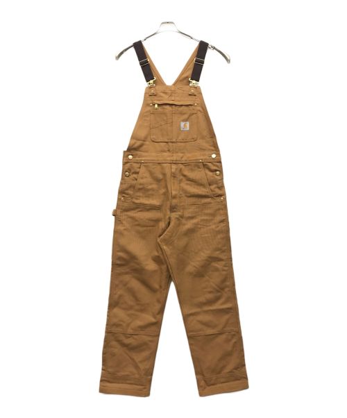 CarHartt（カーハート）CarHartt (カーハート) オーバーオール ベージュ サイズ:34×32の古着・服飾アイテム