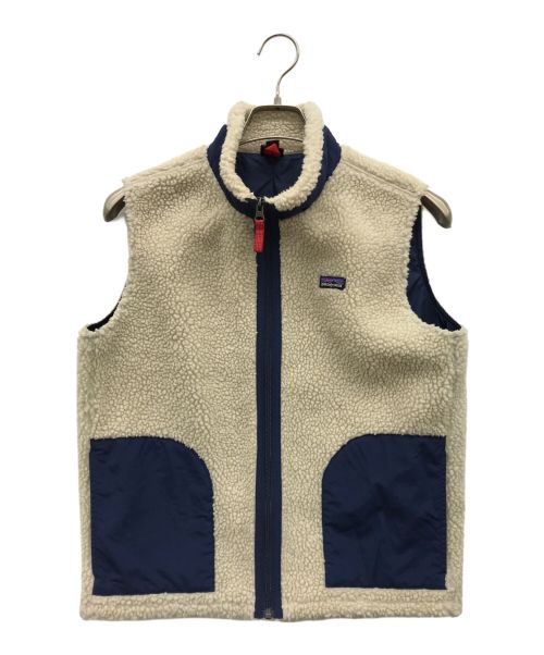 Patagonia（パタゴニア）Patagonia (パタゴニア) レトロX Vest アイボリー サイズ:XXL 16-18の古着・服飾アイテム