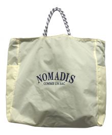 NOMADIS（ノマディス）の古着「リバーシブルロゴトートバッグ」｜アイボリー