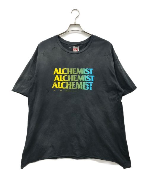 ALCHEMIST（アルケミスト）ALCHEMIST (アルケミスト) ロゴプリントTシャツ ブラック サイズ:Lの古着・服飾アイテム