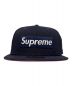 中古・古着 New Era (ニューエラ) SUPREME (シュプリーム) キャップ ネイビー サイズ:7 5/8 (60.6cm)：8000円