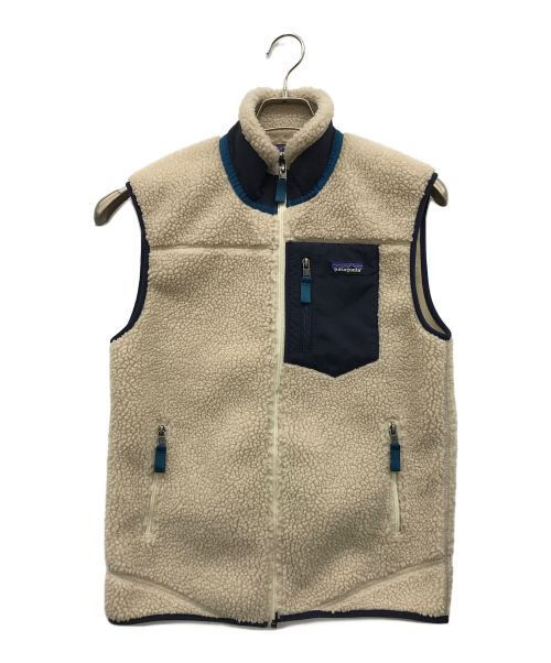 Patagonia（パタゴニア）Patagonia (パタゴニア) レトロXベスト アイボリー サイズ:Sの古着・服飾アイテム