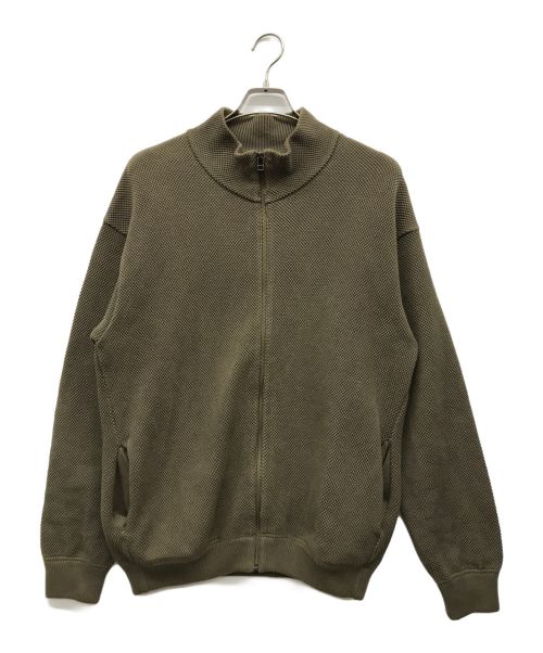 crepuscule（クレプスキュール）crepuscule (クレプスキュール) Moss Stitch Zip Cardigan サイズ:1の古着・服飾アイテム