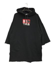 DIESEL（ディーゼル）の古着「パーカーワンピース」｜ブラック