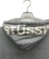 中古・古着 stussy (ステューシー) プルオーバーパーカー ライトグレー サイズ:M：7000円