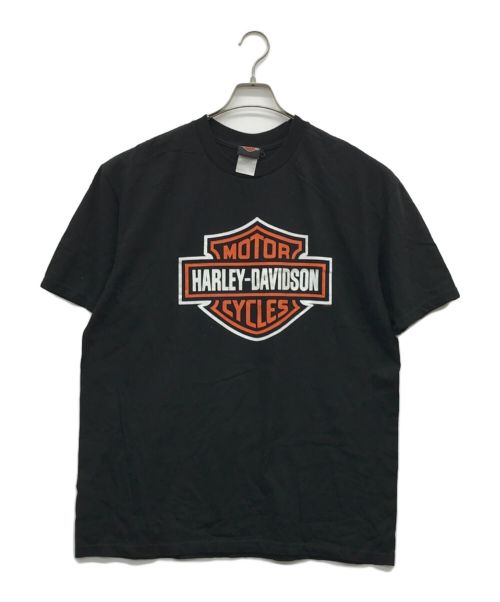 HARLEY-DAVIDSON（ハーレーダビッドソン）HARLEY-DAVIDSON (ハーレーダビッドソン) プリントTシャツ ブラック サイズ:XLの古着・服飾アイテム