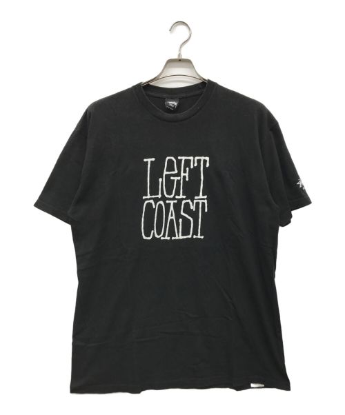 stussy（ステューシー）stussy (ステューシー) プリントTシャツ ブラック サイズ:LARGEの古着・服飾アイテム