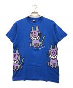 Keith Haringキースヘリング）の古着「プリントTシャツ」｜ブルー