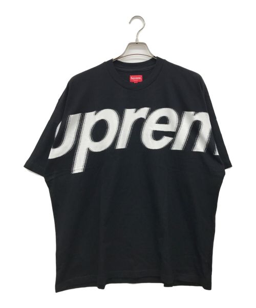 SUPREME（シュプリーム）Supreme (シュプリーム) Intarsia S/S Top ブラック サイズ:Lの古着・服飾アイテム