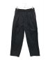 STILL BY HAND（スティルバイハンド）の古着「Garment-dye deep tuck pants」｜ブラック