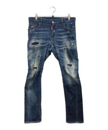 DSQUARED2（ディースクエアード）の古着「Tidy Biker Jean」｜インディゴ