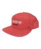 SUPREME×STARTERシュプリーム×スターター）の古着「キャップ」｜レッド