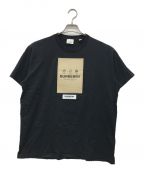 BURBERRYバーバリー）の古着「ワッペンTシャツ」｜ブラック