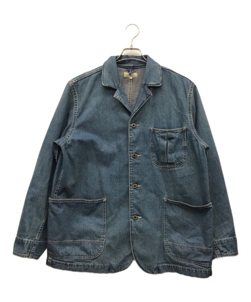 JAPAN BLUE JEANS（ジャパンブルージーンズ）JAPAN BLUE JEANS (ジャパンブルージーンズ) デニムカバーオール インディゴ サイズ:XLの古着・服飾アイテム