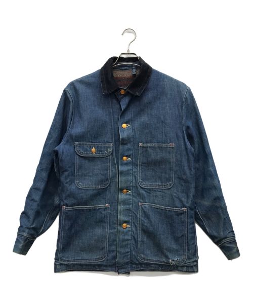 Wrangler（ラングラー）Wrangler (ラングラー) カバーオール インディゴ サイズ:36の古着・服飾アイテム