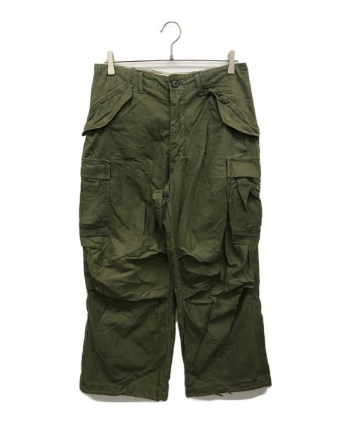 US ARMY（ユーエスアーミー）US ARMY (ユーエスアーミー) M-65カーゴパンツ オリーブ サイズ:SMALL SHORTの古着・服飾アイテム