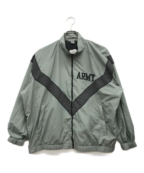 US ARMY（ユーエスアーミー）US ARMY (ユーエスアーミー) トレーニングジャケット グレー サイズ:MEDIUM REGULARの古着・服飾アイテム