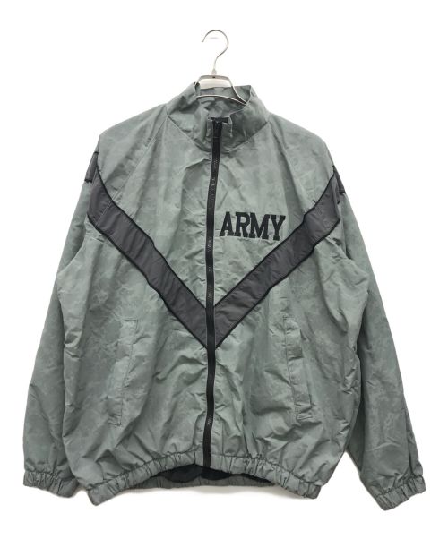 US ARMY（ユーエスアーミー）US ARMY (ユーエスアーミー) トレーニングジャケット グレー サイズ:MEDIUM / LONGの古着・服飾アイテム