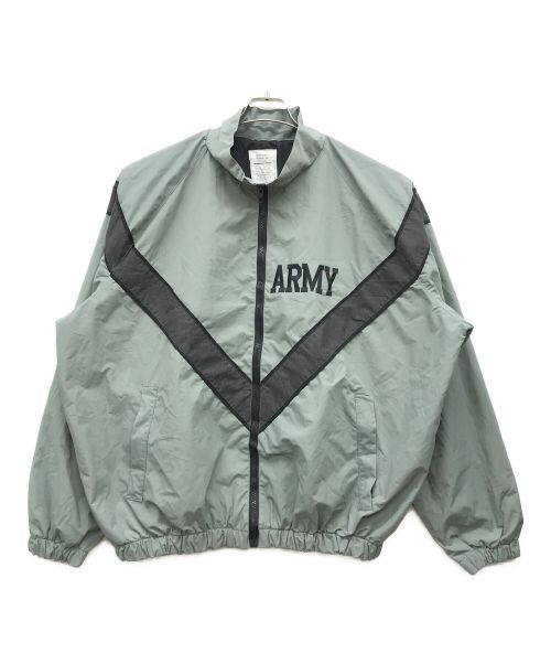 US ARMY（ユーエスアーミー）US ARMY (ユーエスアーミー) トレーニングジャケット グレー サイズ:LARGE / REGULARの古着・服飾アイテム