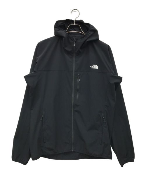 THE NORTH FACE（ザ ノース フェイス）THE NORTH FACE (ザ ノース フェイス) マウンテンソフトシェルフーディ ブラック サイズ:XLの古着・服飾アイテム