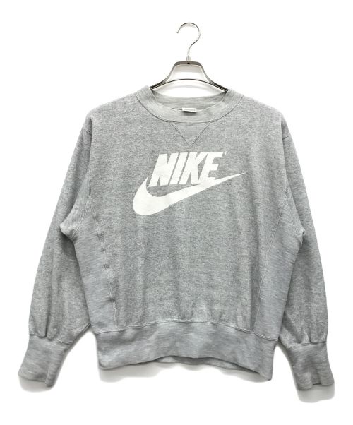 NIKE（ナイキ）NIKE (ナイキ) ロゴスウェット グレー サイズ:Mの古着・服飾アイテム