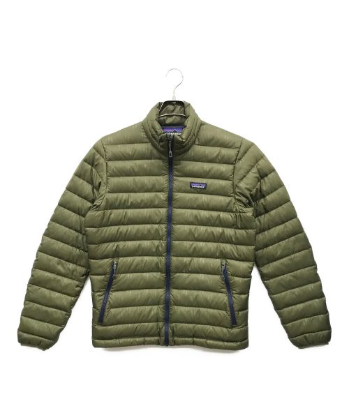 Patagonia（パタゴニア）Patagonia (パタゴニア) ダウンセーター オリーブ サイズ:S　MENS/HOMMESの古着・服飾アイテム