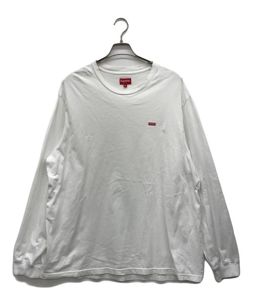 SUPREME（シュプリーム）SUPREME (シュプリーム) Small Box L/S Tee ホワイト サイズ:XLの古着・服飾アイテム