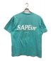 SAPEur (サプール) X-LARGE (エクストララージ) プリントTシャツ スカイブルー サイズ:XL：7000円